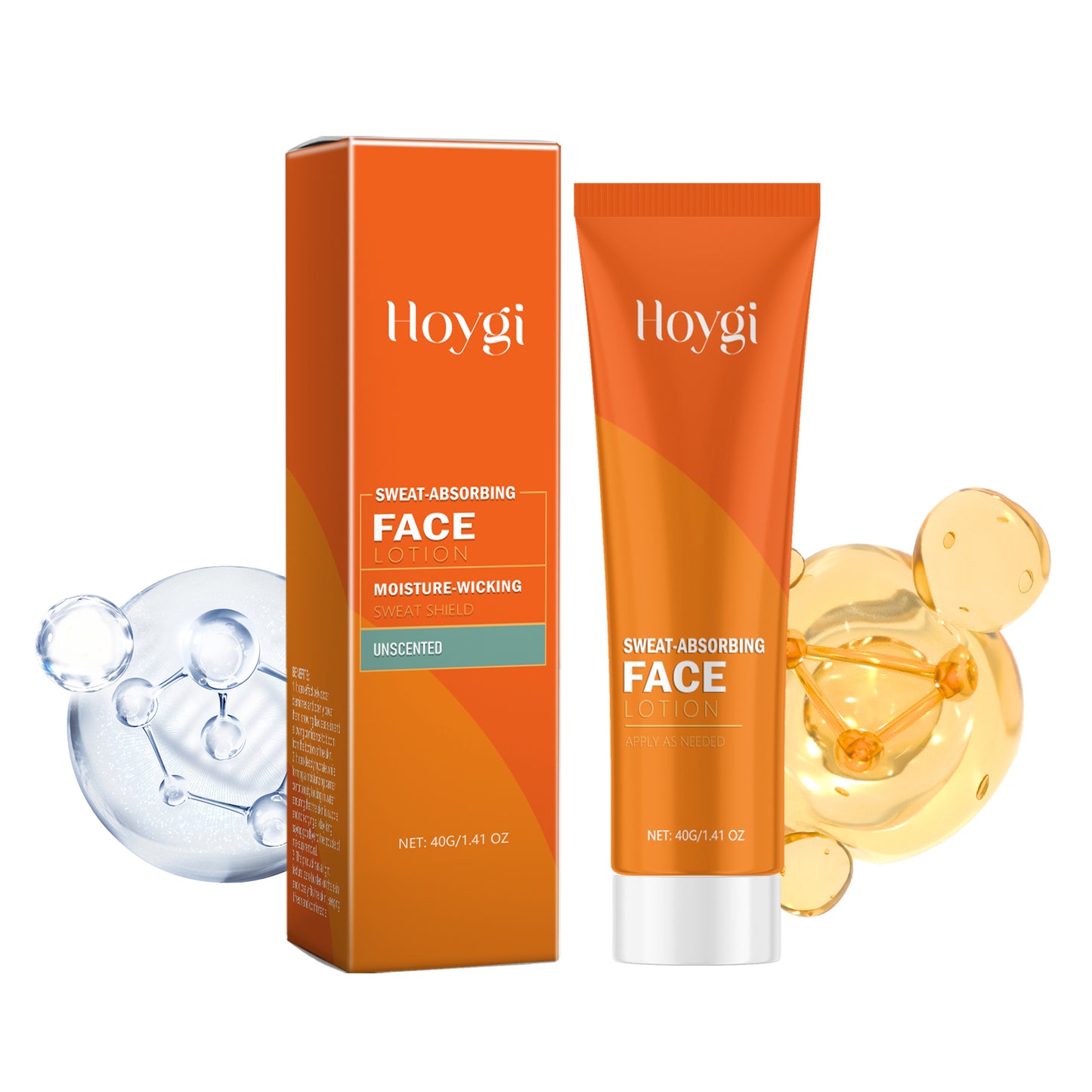 Moisturizing Anti-Sweat Facial Lotion for Pore Tightening & Oil Control