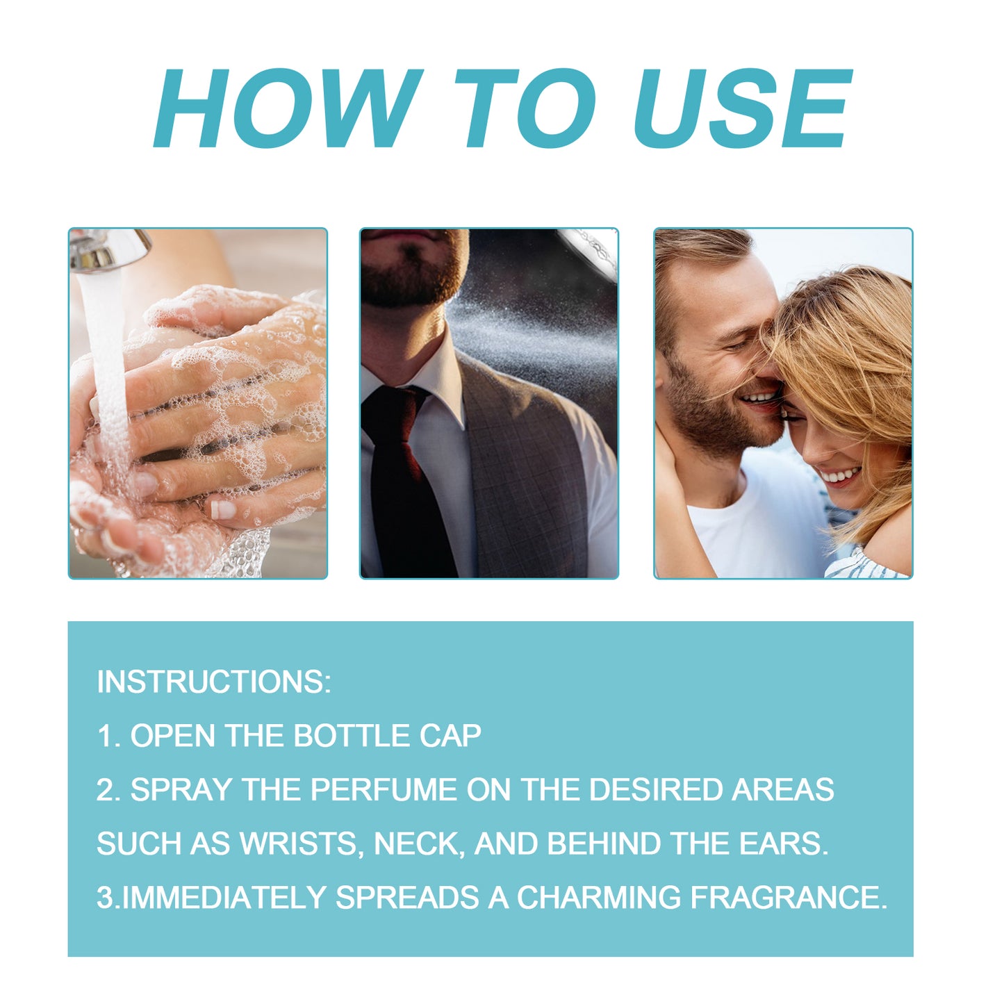 Cupid Information 50ml Niche Natural Perfume - Long Lasting Fragrance
