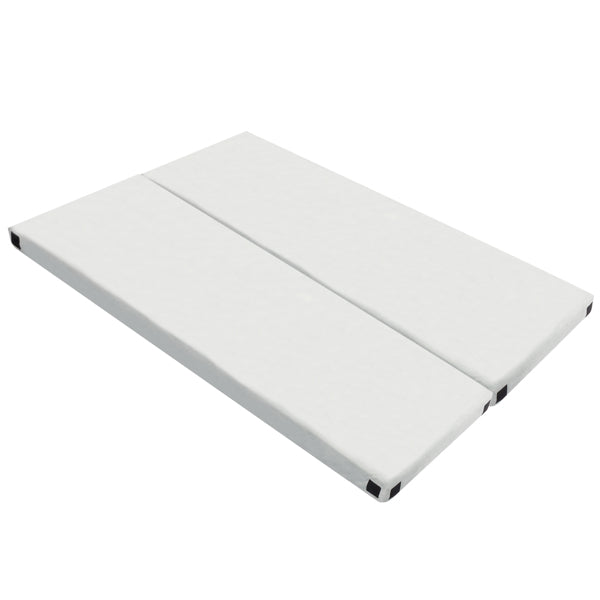 Memory Foam Camping Mattress - Plush Sleeping Pad - Gray