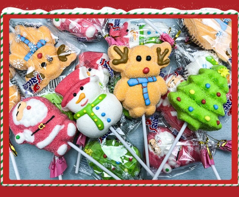 Cute Christmas Cotton Candy - Multiple Quantities