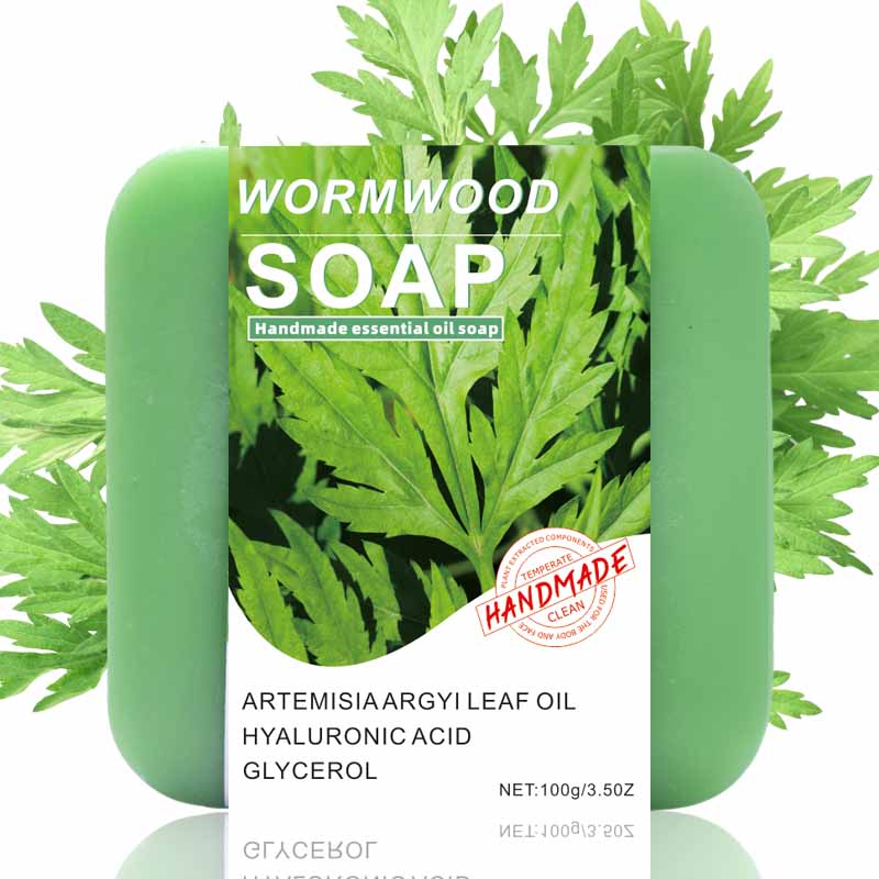 Mugwort Essential Oil Soap - 100g Body Care for Sensitive Skin