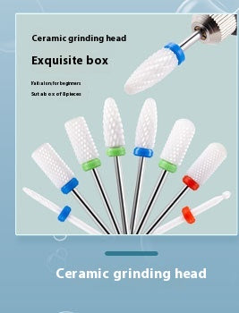 Ceramic Nail Polish Removal Head for Nail Art & Surface Polishing