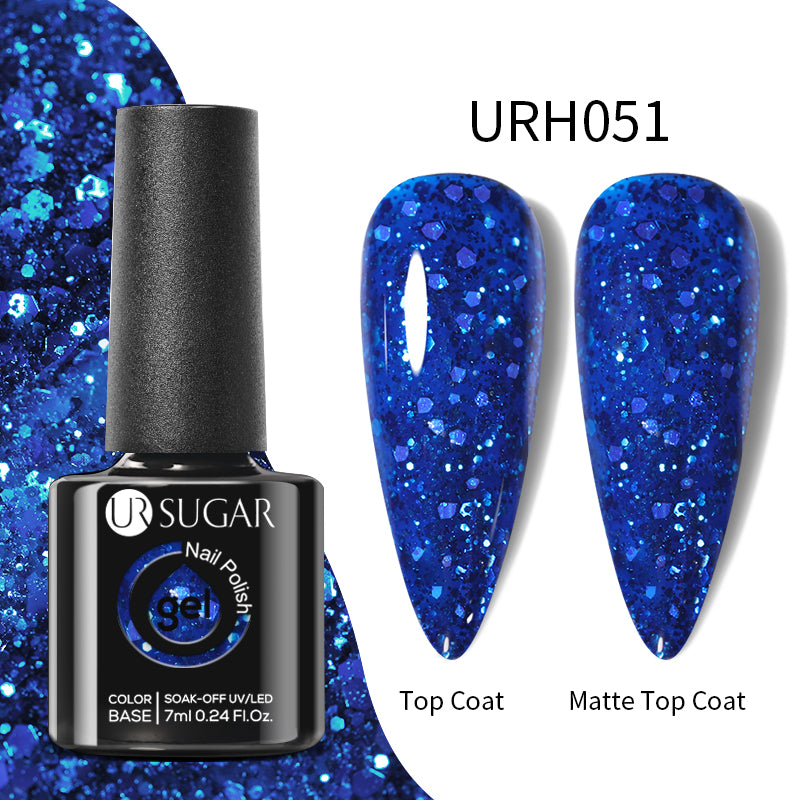 Matte Klein Blue Gel Nail Polish - 7ml UV & LED Safe Nail Art