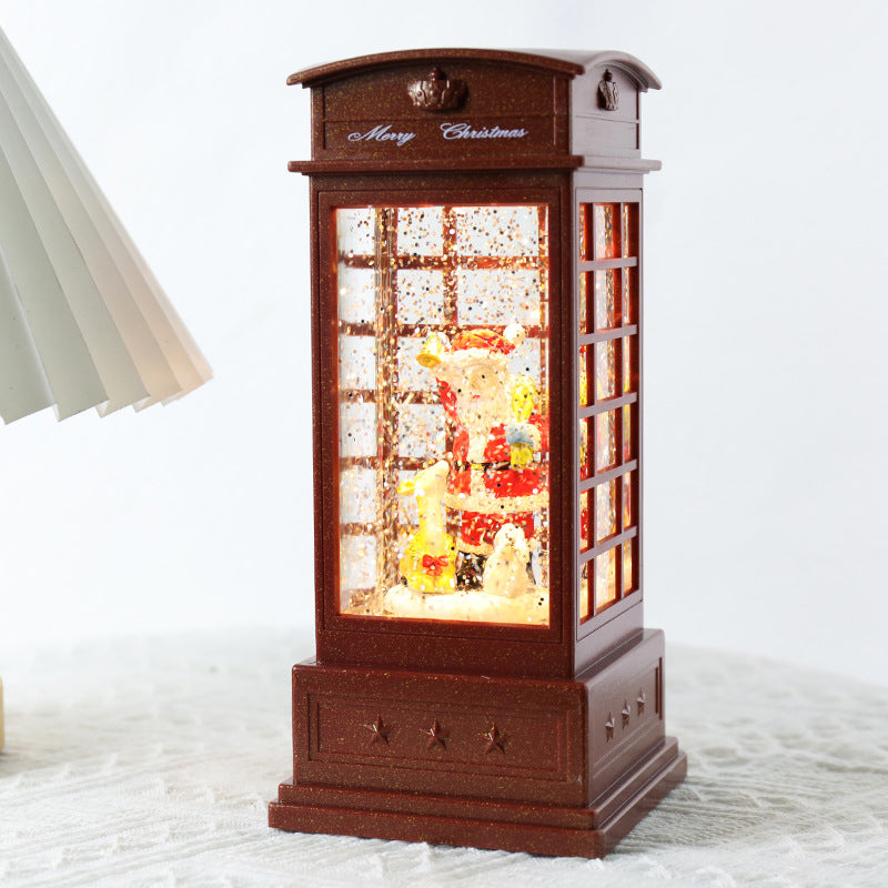 Christmas Holiday Decoration Ornaments - Music Box Style, Festive Holiday Decor
