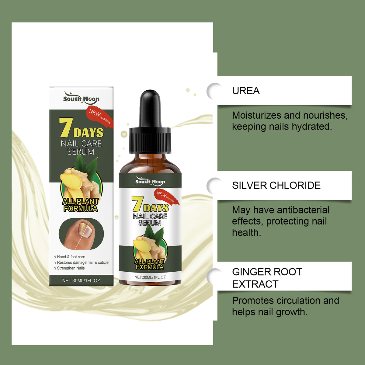 Ginger Nail Strengthening Liquid 30ml