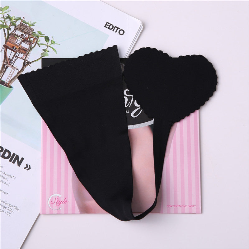 Seamless Glossy T Pants for Women - Low Waist, Invisible Fit