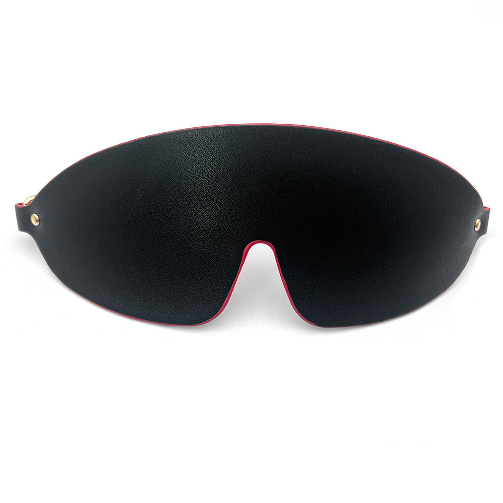 Blackout Leather Eye Mask for Sleep & Relaxation - Multiple Colors