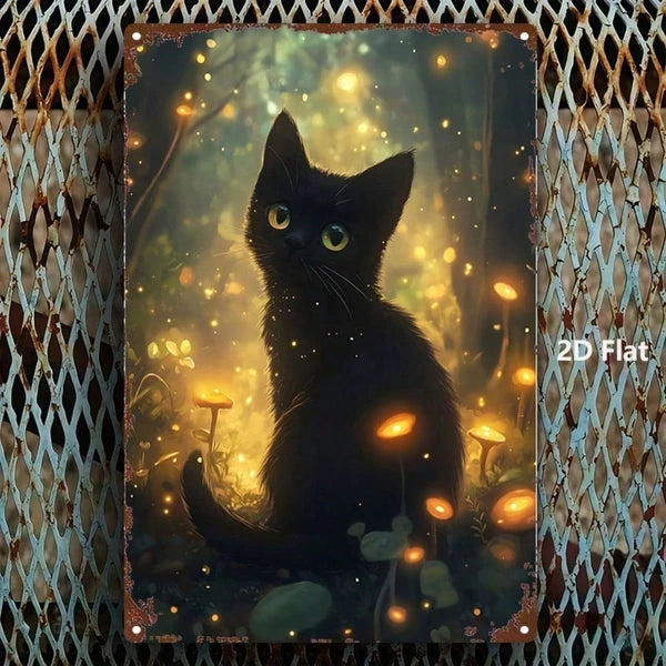 Metal Tin Wall Decoration - 20 cm x 20 cm