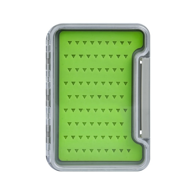 Transparent Waterproof Silicone Fly Hook Storage Box - Multiple Sizes