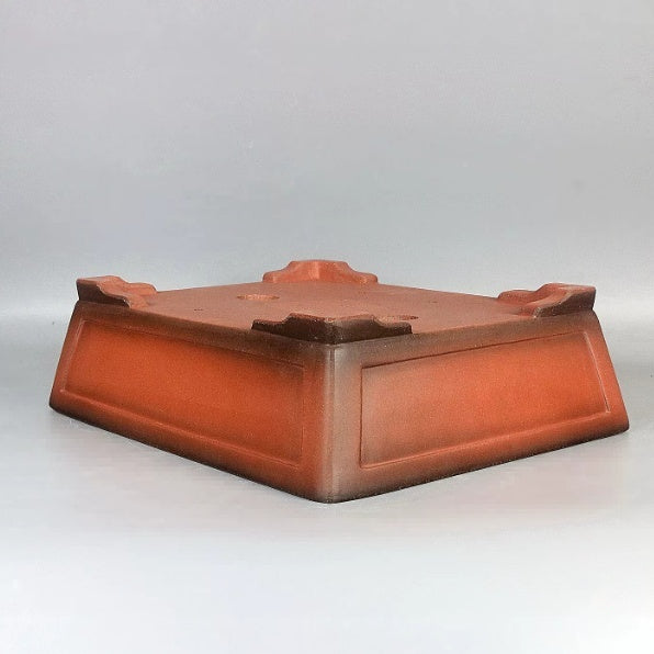 Purple Sand Bonsai Flower Pot - Traditional Chinese Style, 40x32.5x11.5cm