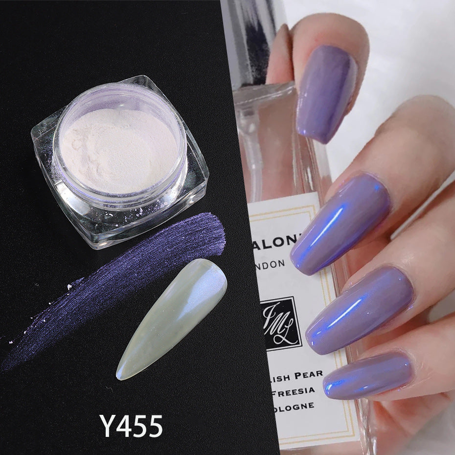 Aurora Pearl Moonlight Powder Nail Art Decorations - DIY Nail Embellishments