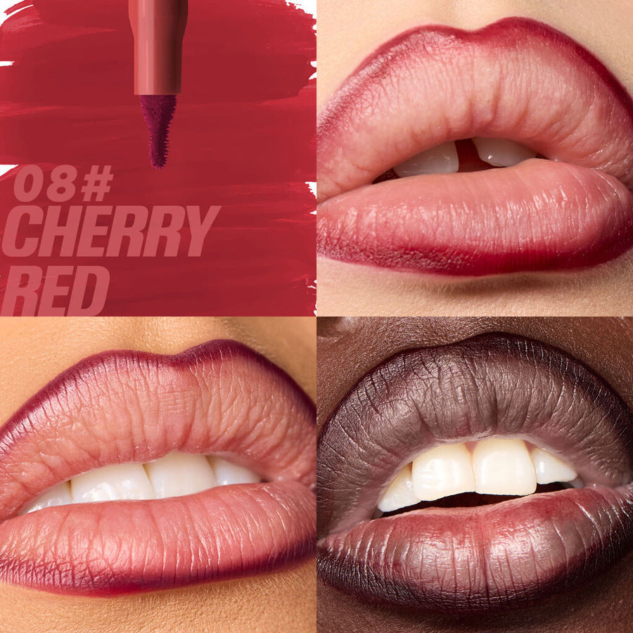 Waterproof Velvet Lip Liner - No Stain, 2ml, Multiple Colors