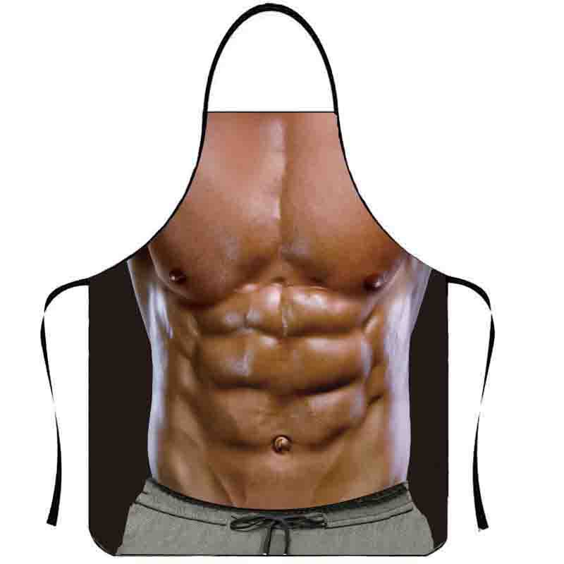 Creative Printing Apron for Men and Women - Eccentric Fashion Kitchen Wear