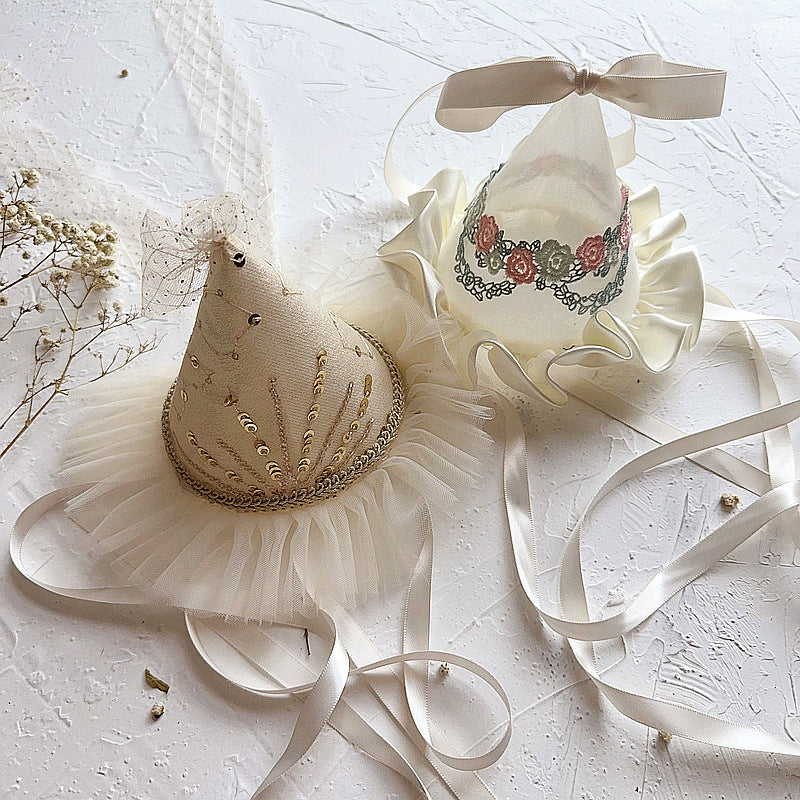 Embroidered Sequined Children's Hair Band