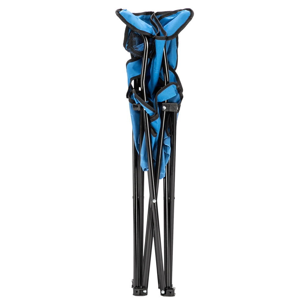 Blue Camping Chair - Foldable & Portable Outdoor Seat