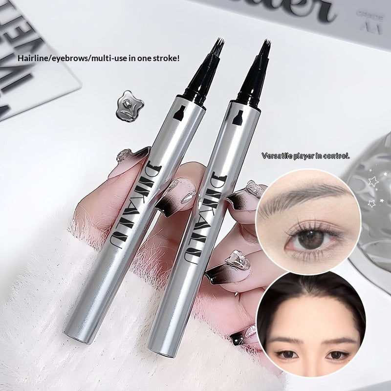 Multi-Effect Waterproof & Sweat-Proof Eyebrow Pencil for All Skin Types