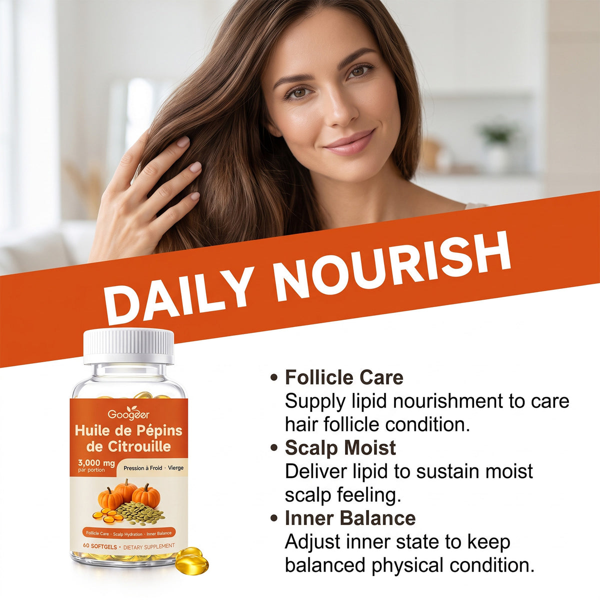 Pumpkin Seed Oil Softgels - 60 Capsules