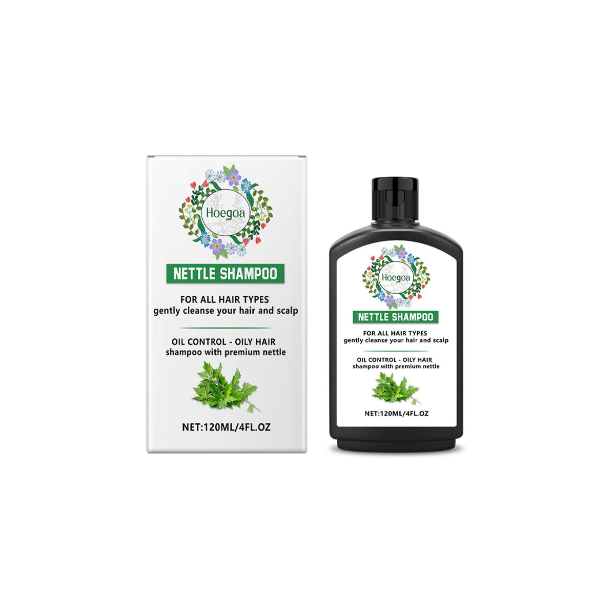 Nettle Grass Shampoo Improves Scalp Cleaning