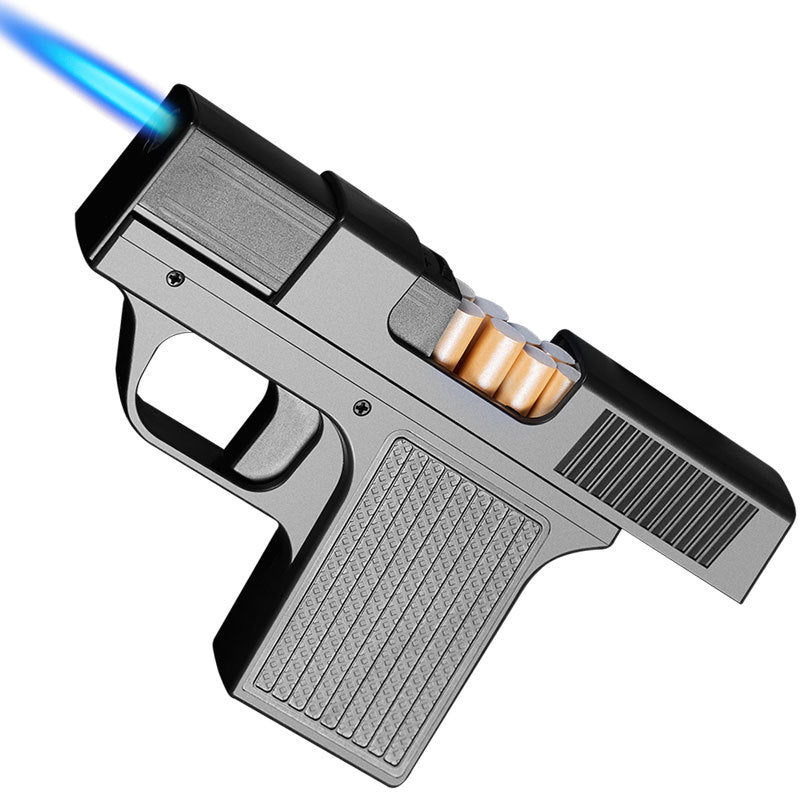 Windproof Inflatable Lighter - Portable Folding Design