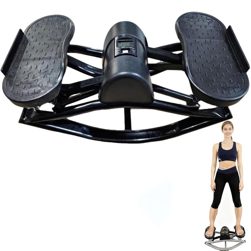 Low-Impact Lateral Stepper for Home Fitness & Gym Use