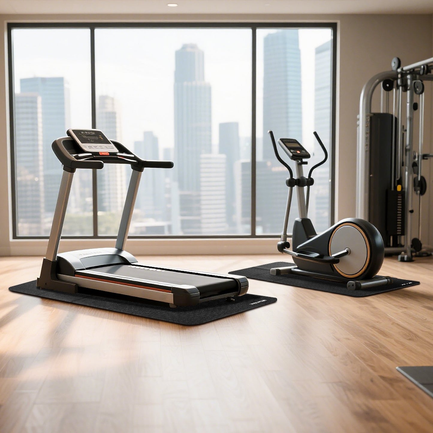 Foldable Treadmill Mat for Carpet - Exercise Equipment