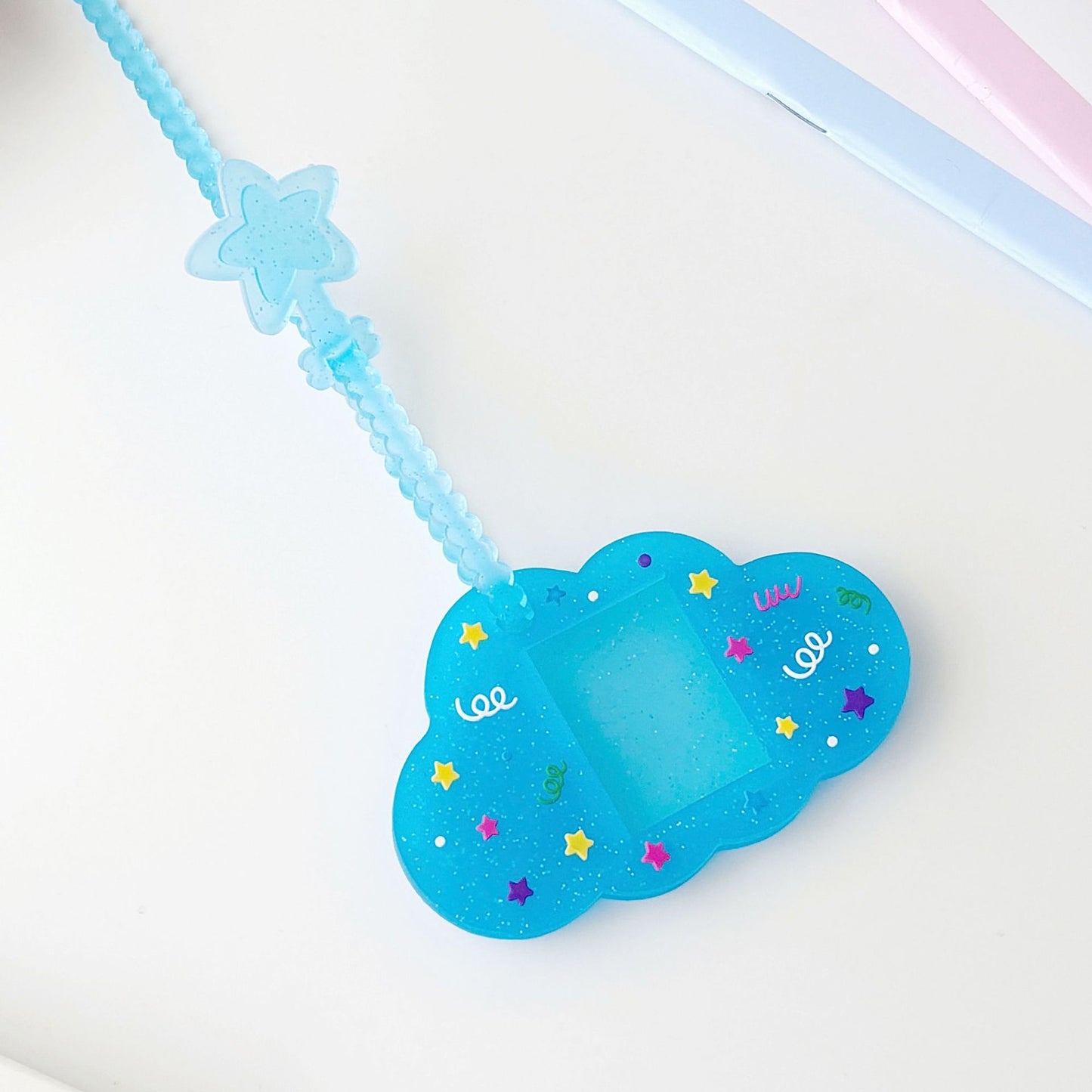 Mini Card Holder with Rope - Silicone ID Badge Holder for Home & Party