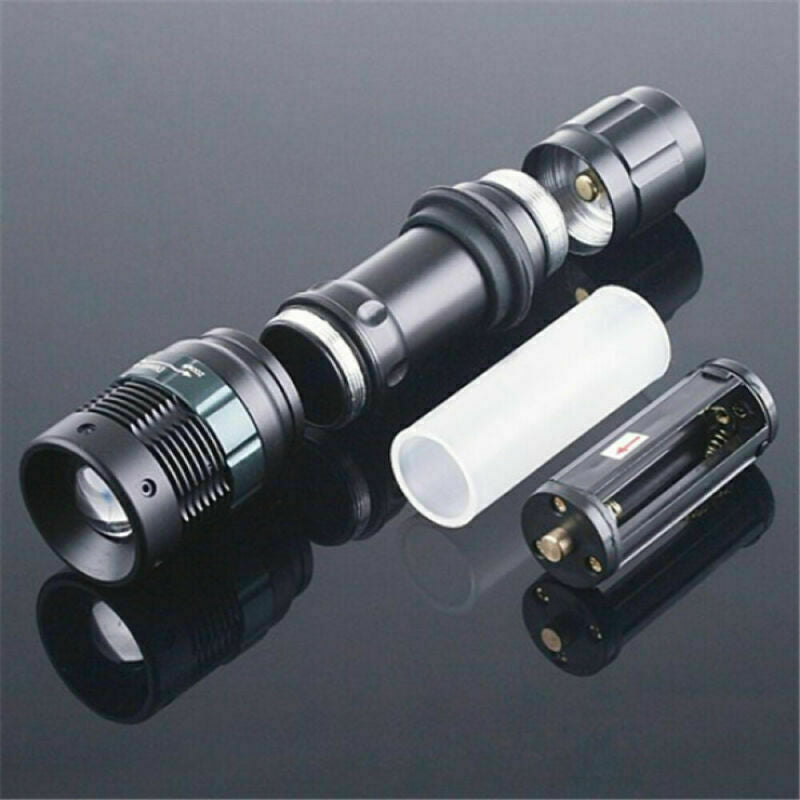 Super Bright 90000LM LED Handheld Searchlight Spotlight Rechargeable Flashlight