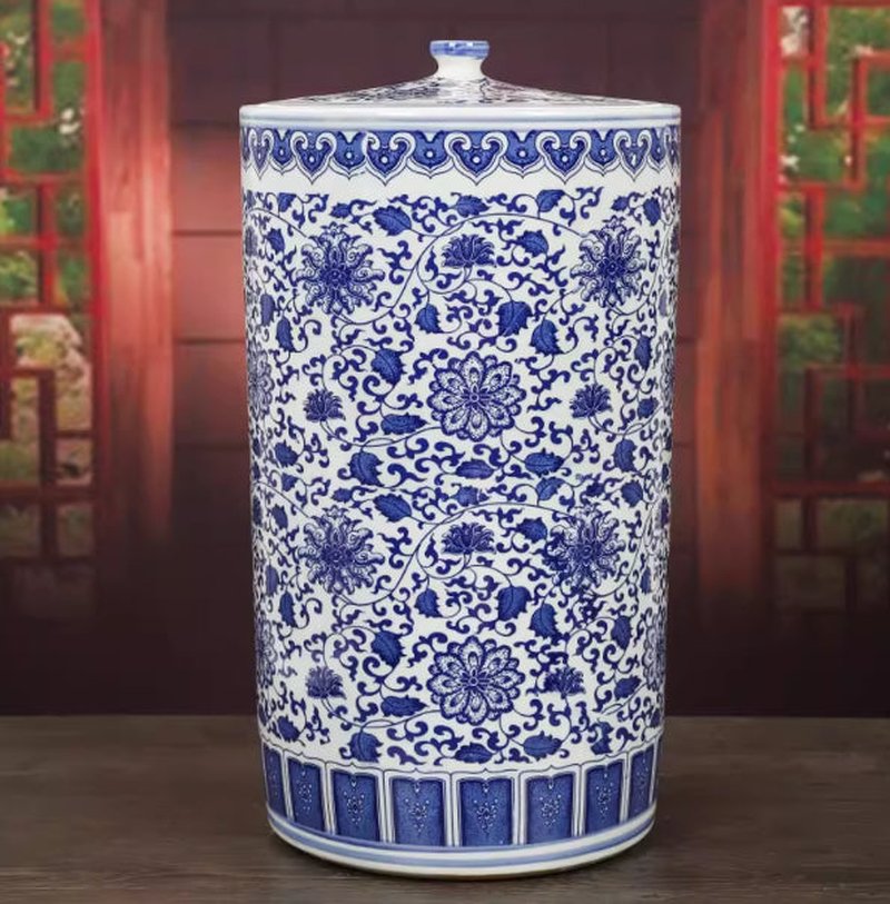 Ceramic Tea Storage Jar Multiple Styles Home Kitchen Decor