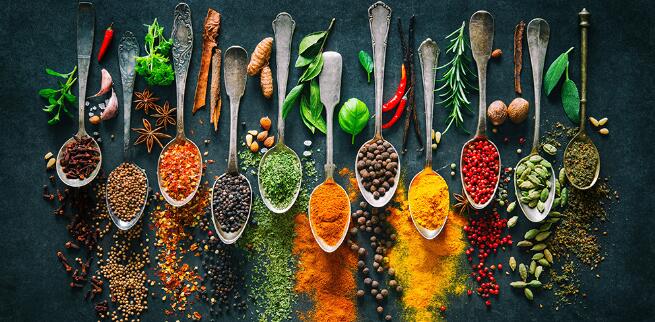 Herb and Spice Cooking Art Canvas Posters - Kitchen Wall Decor
