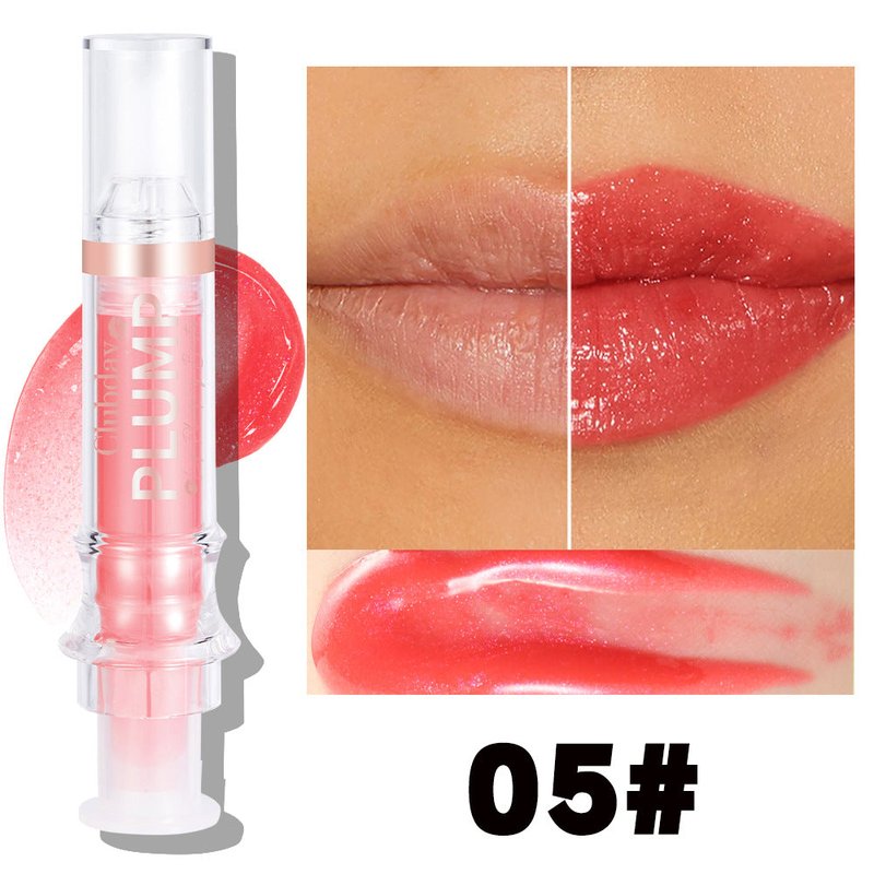 Moisturizing Lip Gloss Water Light Full Lips Syringe - Nourishing Makeup