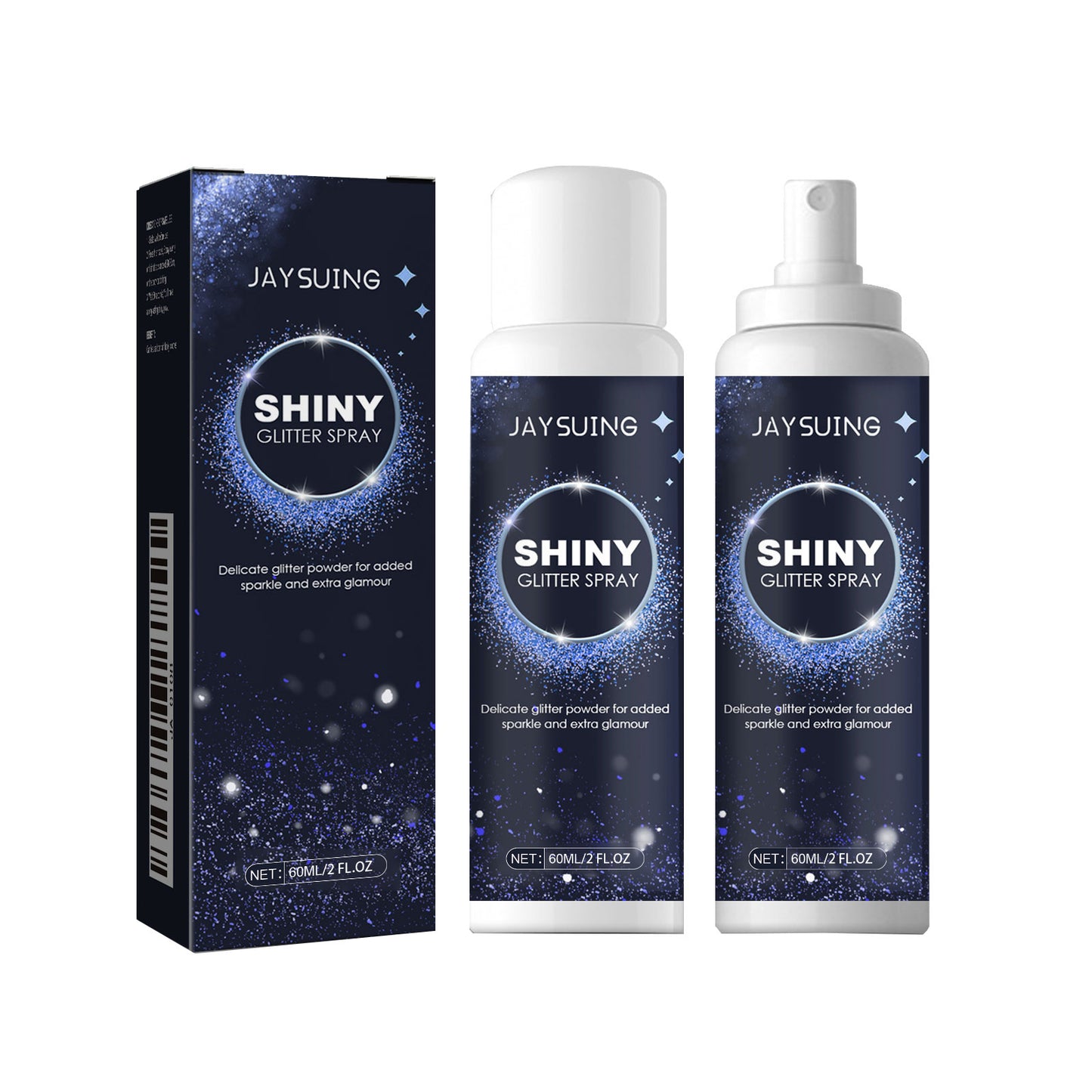 Brightening Glitter Spray for Hair & Body - 1 to 3 Pack