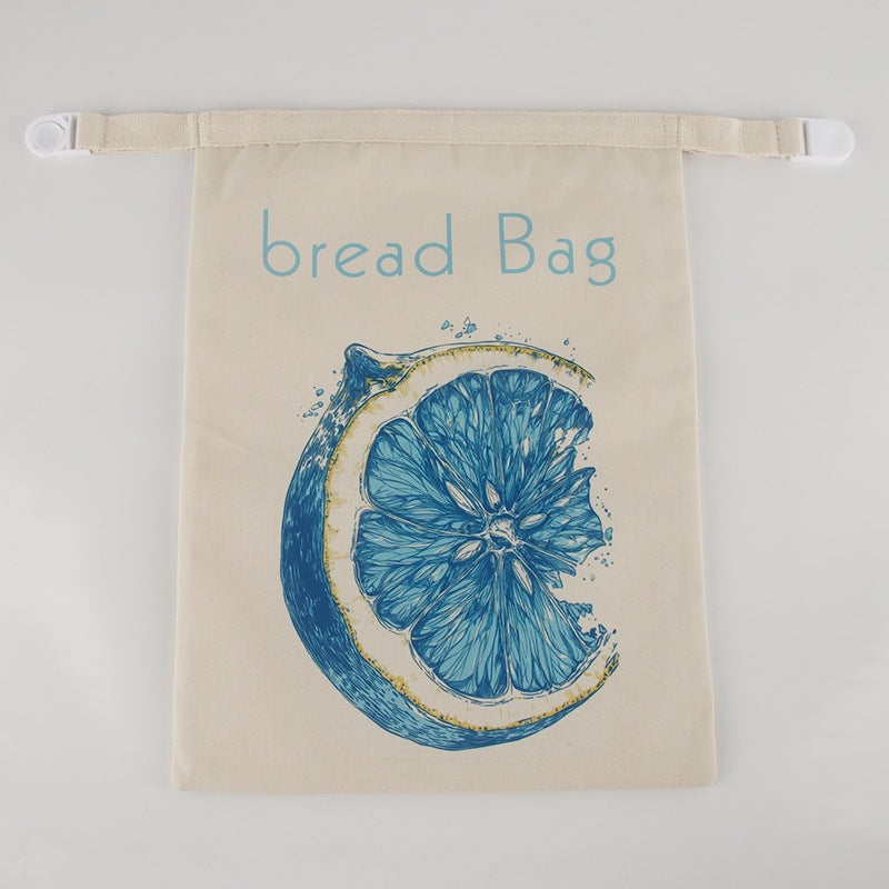Reusable Beeswax Bread Bag Double Layer Eco-Friendly Storage Bag