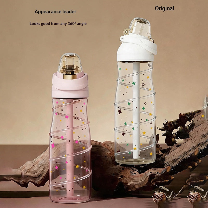 Large Capacity Water Bottle 800ml for Sports & Outdoor Hydration - Durable Tritan