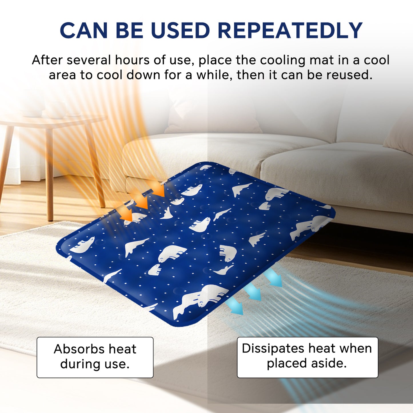 Pet Cooling Mat for Dogs Cats Underwater World Self Pickup Available