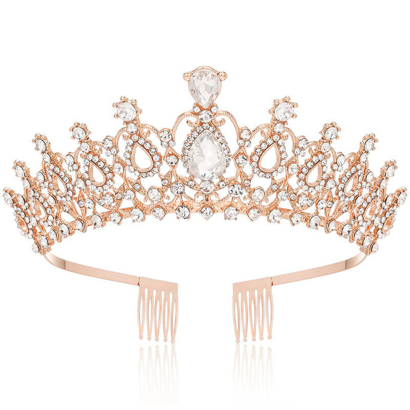Crystal Diamond Bridal Wedding Headpiece