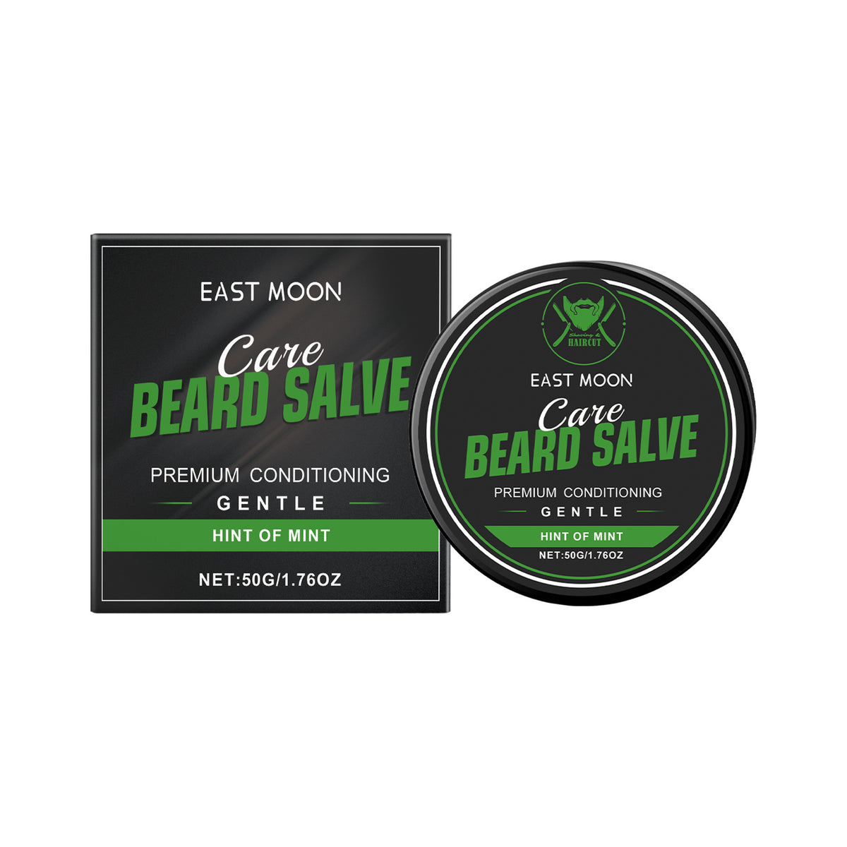 Men's Beard Care Nourishing Cream - Moisturizing & Gentle Cleaning, 50g