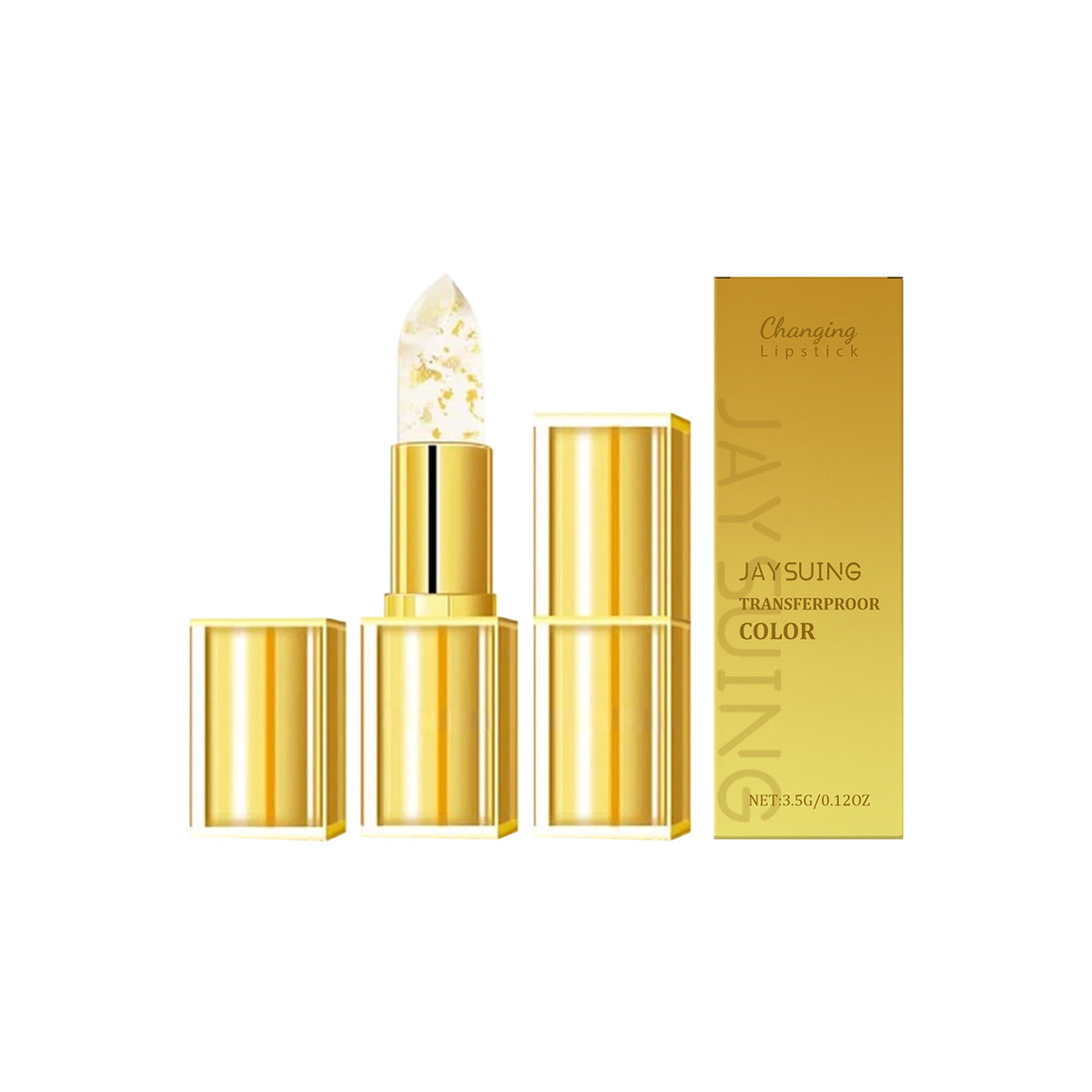 Gold Leaf Color-Changing Moisturizing Lipstick