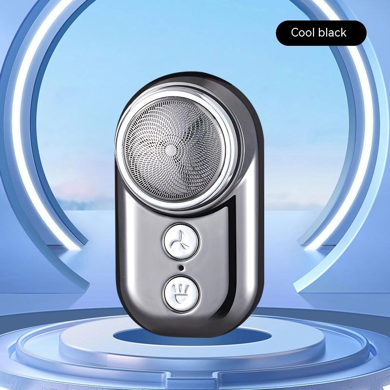 Men's Portable Electric Shaver with LED Light