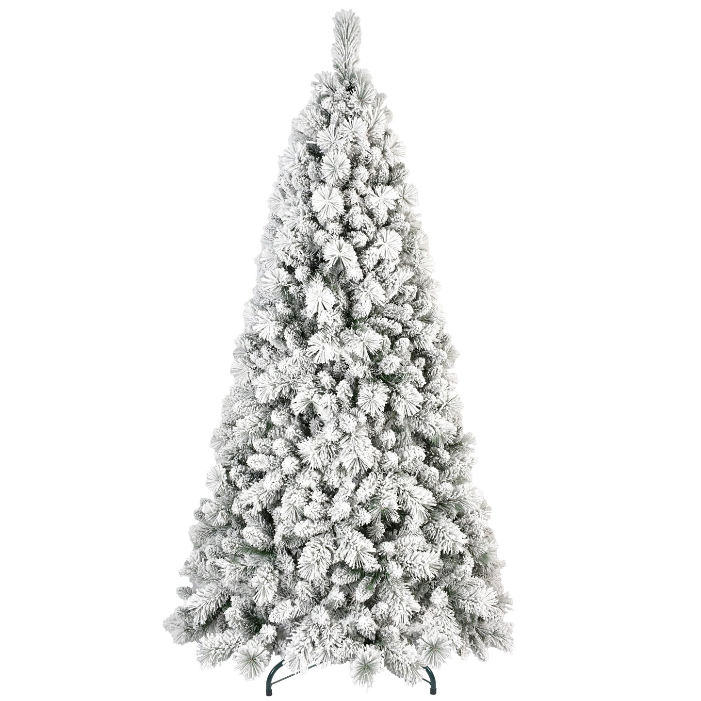 Flocked PVC Christmas Tree - Multiple Heights Available