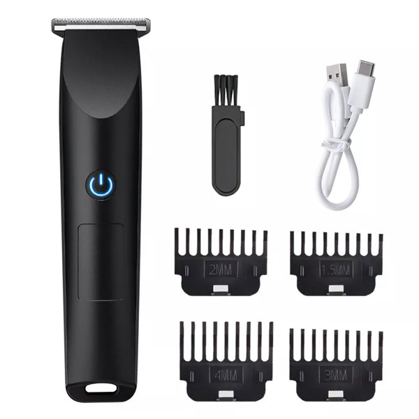 Professional Cordless Electric Hair Clipper & Beard Trimmer Set