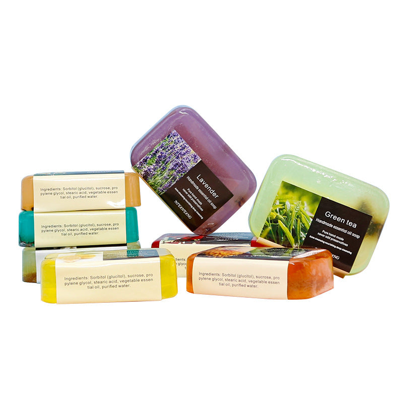 Handmade Rose Jasmine Essential Oil Soap - Brightening & Oil Control, 90g