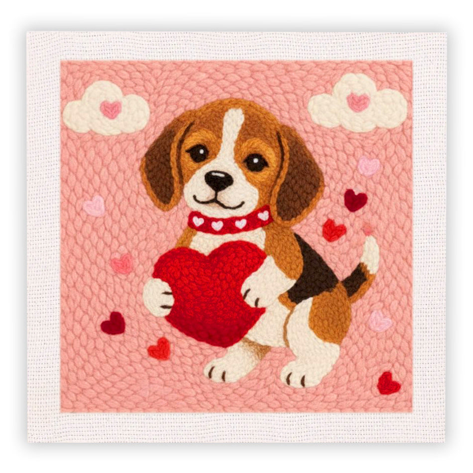 Handmade Embroidery Floral and Animal Wall Art - Creative Gift