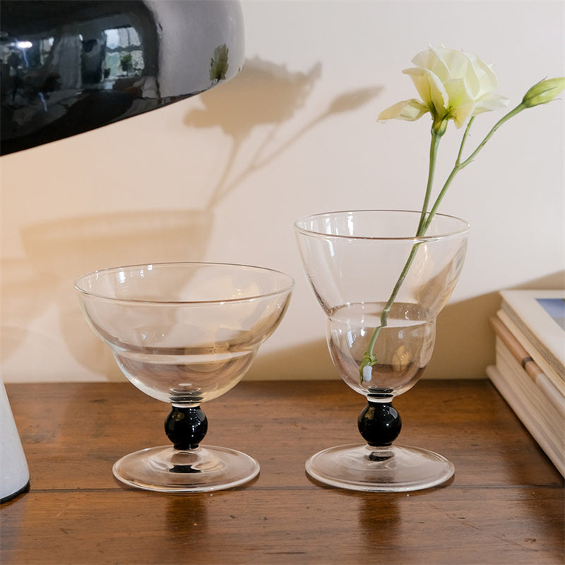 Heat-Resistant Glass Cup Set - Creative Retro Style for Kitchen & Home