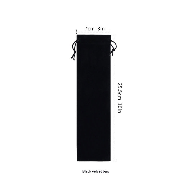 Stainless Steel Angled Straw Drinkware Set for Milk Tea and Beverages