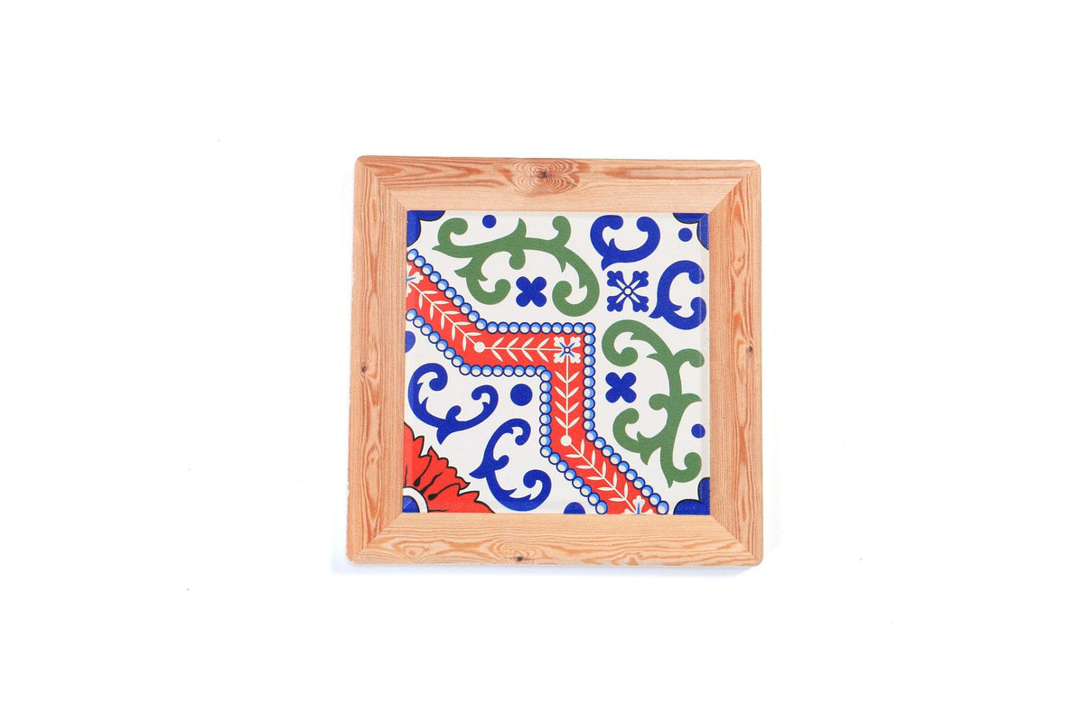 Chinese Style Ceramic Cork Cup Mat - Dinnerware, Non-Slip Coaster Set