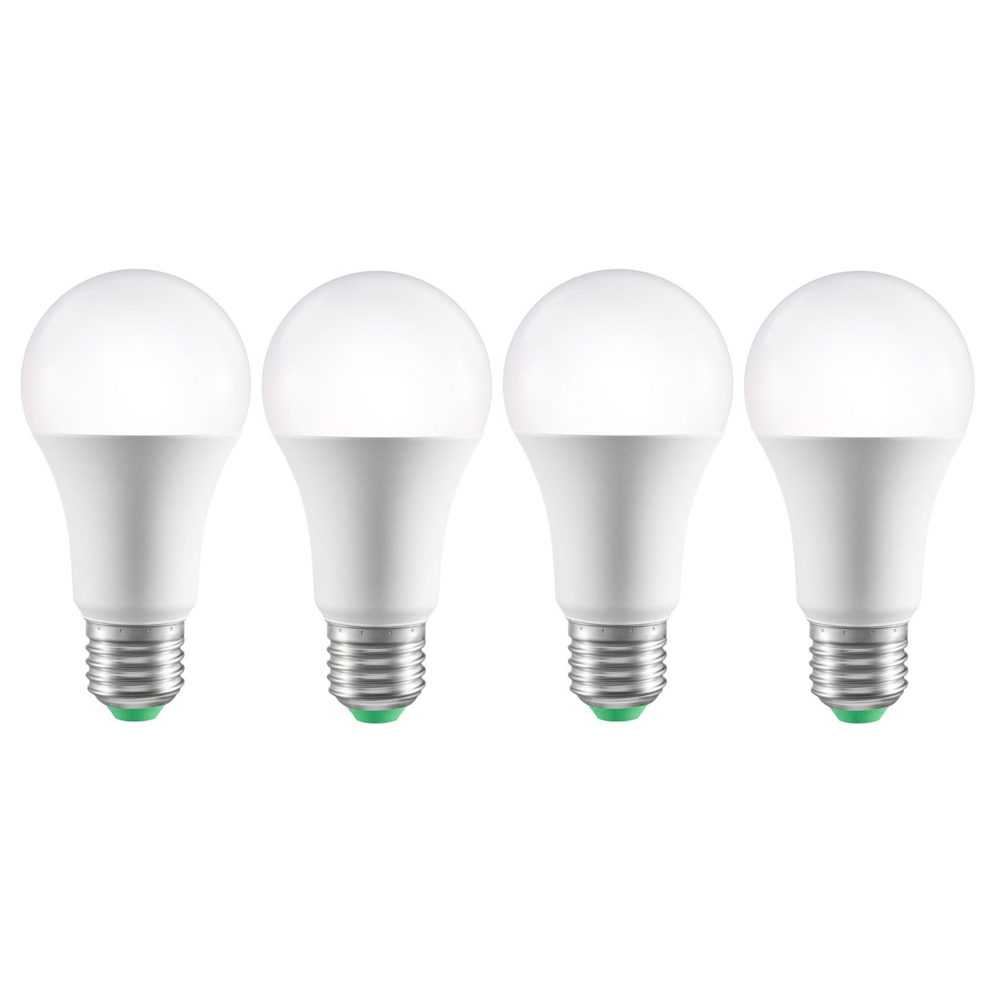 Smart LED Light Bulbs 4-Pack - 9W Multicolor RGB, 800 Lumens