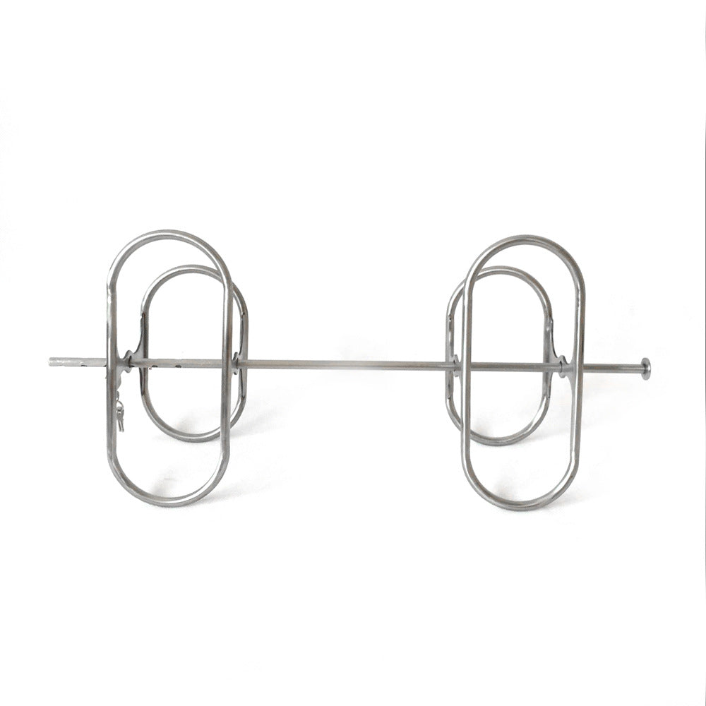Stainless Steel Elbow Cuffs for Training and BDSM Play - Silver