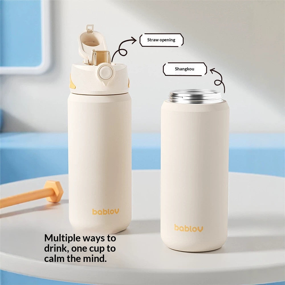 Large-Capacity Portable Stainless Steel Water Bottle - Insulated Drinkware