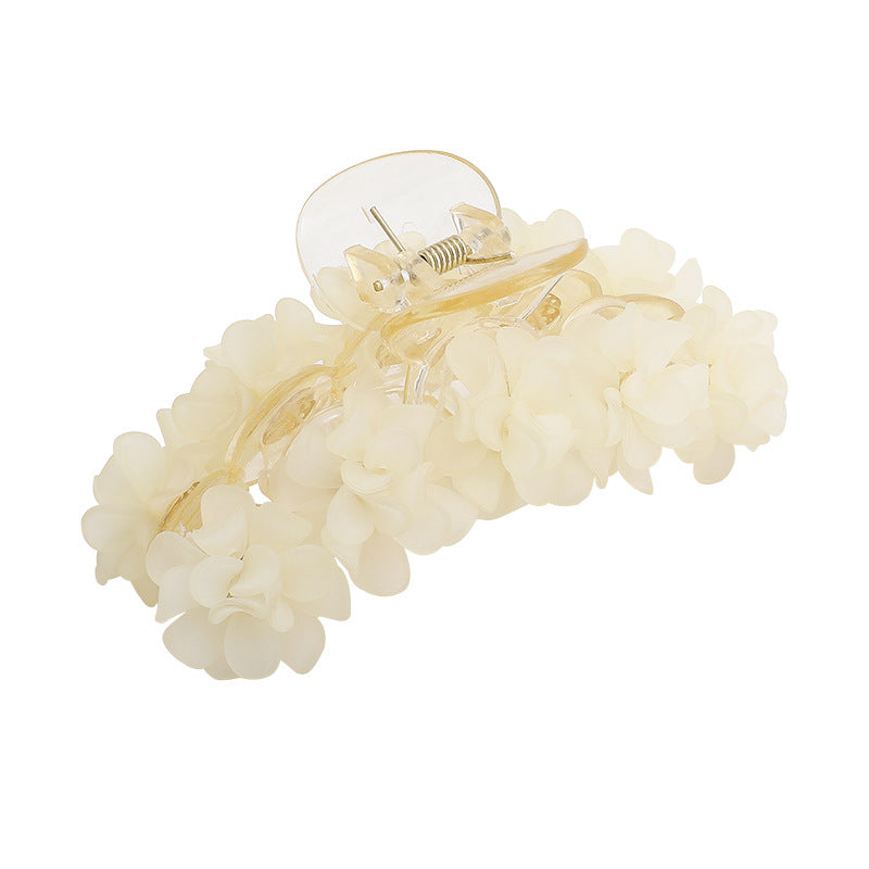 Handmade Flower Grip Clip Hair Accessory