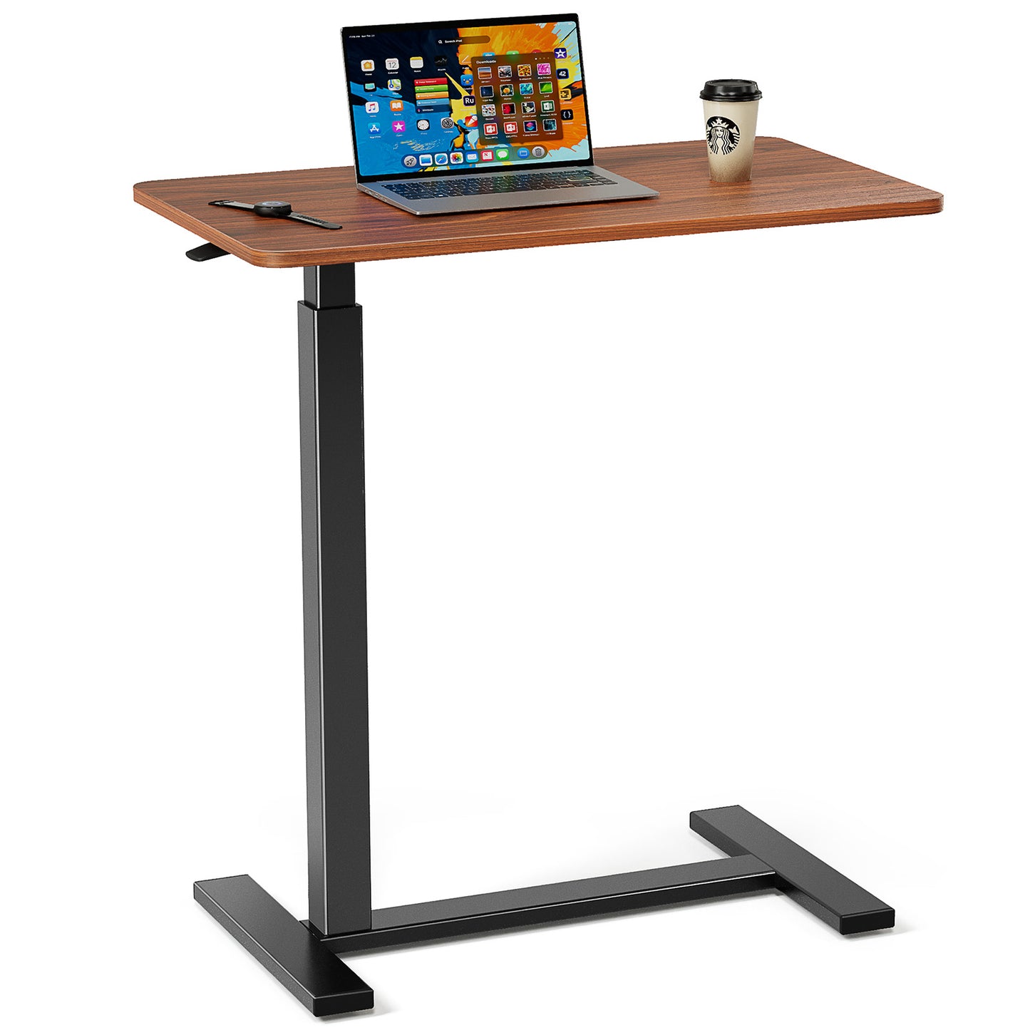 Adjustable Mobile Bed Table - Portable Computer Desk